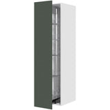 Multi-Living Udtræksskab i Cibo Verde 120 H: 195,2 cm D: 58,0 cm B:40 cm - med højskabsudtræk