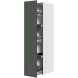 Multi-Living HQ Udtræksskab i Cibo Verde 120 H: 195,2 cm D: 58,0 cm B:40 cm - med fuldudtræk og softluk