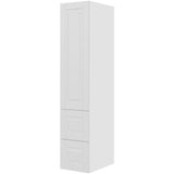 Multi-Living 2 skuffelook Romantik - Opbevaringsskab 40 cm med låge og 2 skuffer - fuldudtræk