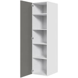Multi-Living Køkken hyldeskab i Cibo Grigio 128 H: 195,2 cm D: 60,0 cm - 1 låge inklusiv 4 hylder - Bredde: 50 cm