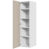 Multi-Living Køkken hyldeskab i Cibo Sabbia 123 H: 195,2 cm D: 60,0 cm - 1 låge inklusiv 4 hylder - Bredde: 50 cm