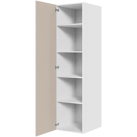 Multi-Living Køkken hyldeskab i Cibo Sabbia 123 H: 195,2 cm D: 60,0 cm - 1 låge inklusiv 4 hylder - Bredde: 50 cm