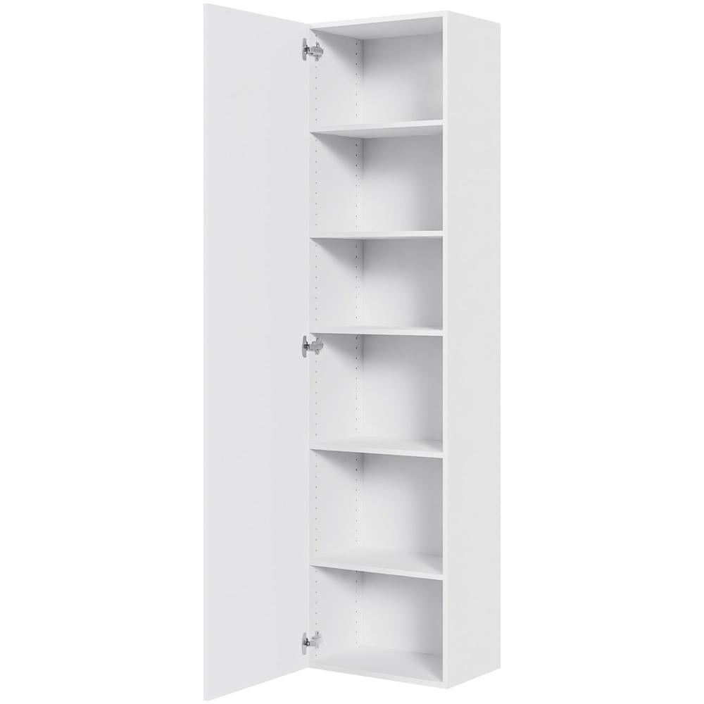 Multi-Living Køkken tilpasningsskab i Hvid Front H: 195,2 cm D: 34,0 cm - Inklusiv 5 hylder i bredde: 50 cm