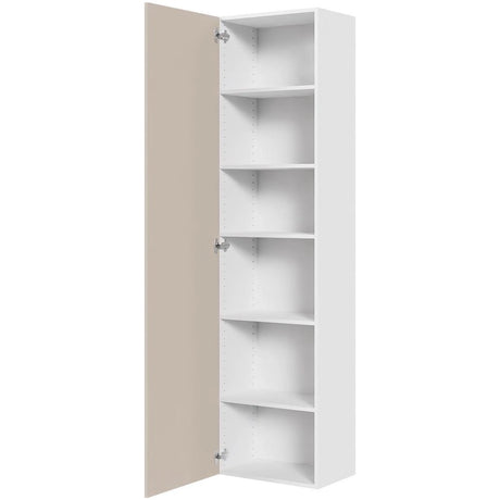 Multi-Living Køkken tilpasningsskab i Cibo Sabbia 123 H: 195,2 cm D: 34,0 cm - Inklusiv 5 hylder - Bredde: 50 cm