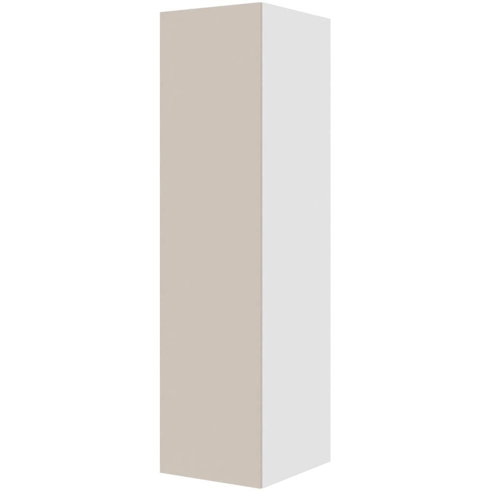Multi-Living Køkken linnedskab i Cibo Sabbia 123 H: 195,2 cm D: 60,0 cm - Inklusiv 4 hylder samt 3 bakker - Bredde: 50 cm