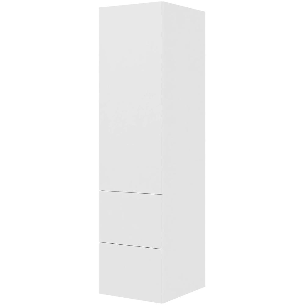 Multi-Living Malet Hvid Front 2 skuffelook - Opbevaringsskab 50 cm med låge og 2 skuffer - fuldudtræk