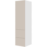 Multi-Living Køkken opbevaringsskab i Cibo Sabbia 123 H: 195,2 cm D: 60,0 cm - Fuldudtræk/softluk - Bredde: 50 cm