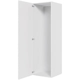 Multi-Living Køkken højskab i Malet Hvid Front tomt H: 195,2 cm D: 60,0 cm - 1 låge - Bredde: 60 cm