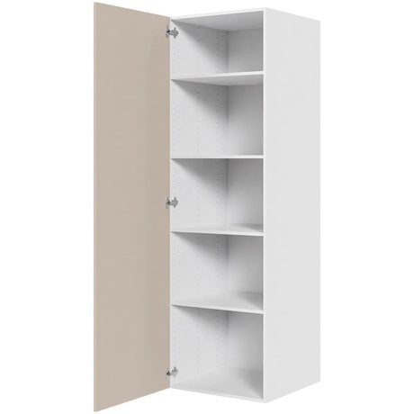 Multi-Living Køkken hyldeskab i Cibo Sabbia 123 H: 195,2 cm D: 60,0 cm - 1 låge inklusiv 4 hylder - Bredde: 60 cm