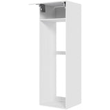 Multi-Living Køkken indbygningsskab i Malet Hvid Front til køl H: 195,2 cm D: 60,0 cm - Toplåge - Bredde: 60 cm