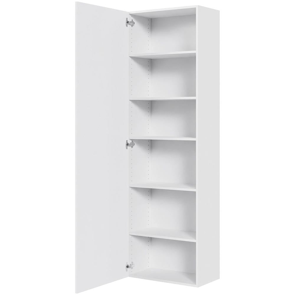 Multi-Living Køkken tilpasningsskab i Hvid Front H: 195,2 cm D: 34,0 cm - Inklusiv 5 hylder i bredde: 60 cm