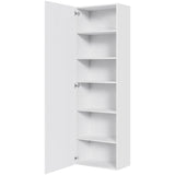 Multi-Living Køkken tilpasningsskab i Hvid Front H: 195,2 cm D: 34,0 cm - Inklusiv 5 hylder i bredde: 60 cm