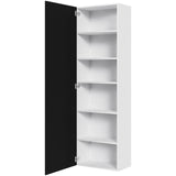 Multi-Living Køkken tilpasningsskab i Cibo Nero H: 195,2 cm D: 34,0 cm - Inklusiv 5 hylder - Bredde: 60 cm