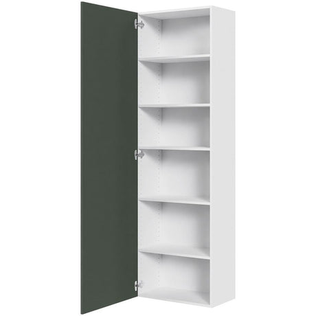 Multi-Living Højskab i Cibo Verde 120 H: 195,2 cm D: 32,0 cm B:60 cm - med 5 hylder og låge
