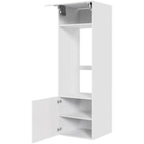 Multi-Living Indbygningsskab til køl 60 cm med toplåge, 3 hylder og låge