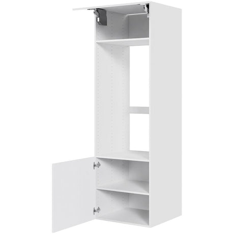 Multi-Living Indbygningsskab til køl 60 cm med toplåge, 3 hylder og 1 låge