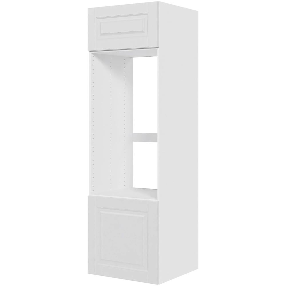 Multi-Living Romantik Indbygningsskab til køl 60 cm med toplåge, 3 hylder og låge