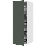 Multi-Living HQ Udtræksskab i Cibo Verde 120 H: 195,2 cm D: 58,0 cm B:60 cm - med fuldudtræk og softluk