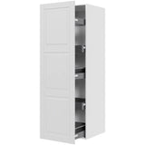 Multi-Living Køkken udtræksskab i Romantik H: 195,2 cm D: 60,0 cm - 3 skuffer & 2 bakker fuldudtræk/softluk - Bredde: 60 cm