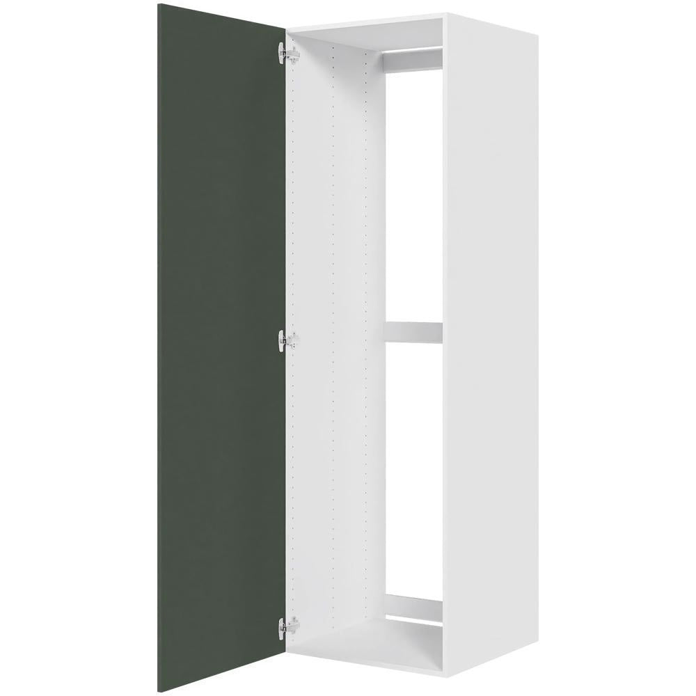Multi-Living Indbygningsskab til køl i Cibo Verde 120 H: 195,2 cm D: 58,0 cm B:60 cm - med hel blændlåge