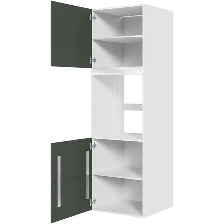 Multi-Living Køkken indbygningsskab til ovn i Cibo Verde 120 H: 195,2 cm D: 58,0 cm B:60 cm - med 2D låge