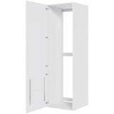 Multi-Living 2 skuffelook Romantik - Indbygningsskab til køl 60 cm til køl med to-delt låge