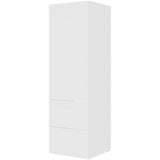 Multi-Living 2 skuffelook - Indbygningsskab til køl 60 cm til køl med to-delt låge