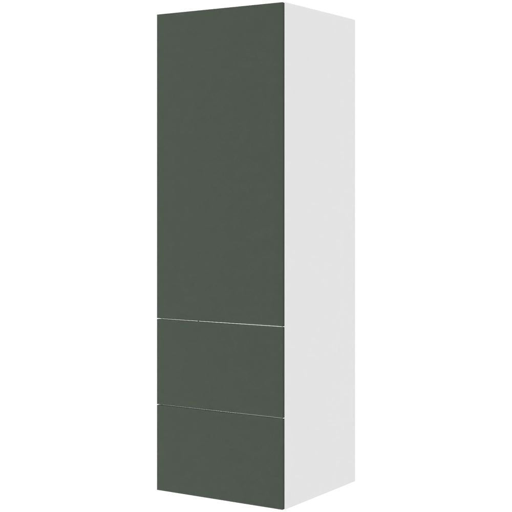 Multi-Living Køkken indbygningsskab til køl i Cibo Verde 120 H: 195,2 cm D: 58,0 cm B:60 cm - tomt med 2 delt låge
