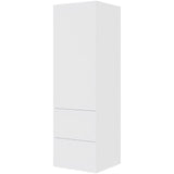 Multi-Living 2 skuffelook - Opbevaringsskab 60 cm med låge og 2 skuffer med fuldudtræk i bredde 60 cm