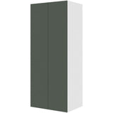 Multi-Living Højskab i Cibo Verde 120 H: 195,2 cm D: 58,0 cm B:80 cm - med 2 låger