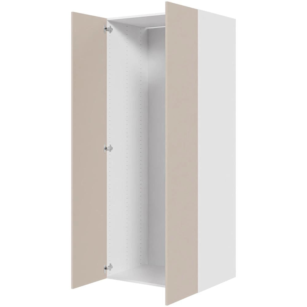 Multi-Living Køkken højskab i Cibo Sabbia 123 tomt H: 195,2 cm D: 60,0 cm - 2 låge - Bredde: 80 cm