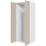 Multi-Living Køkken højskab i Cibo Sabbia 123 tomt H: 195,2 cm D: 60,0 cm - 2 låge - Bredde: 80 cm