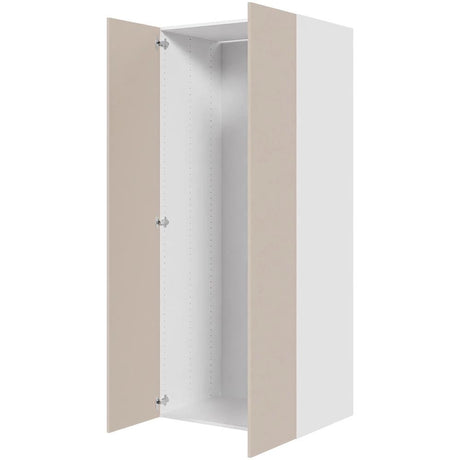 Multi-Living Køkken højskab i Cibo Sabbia 123 tomt H: 195,2 cm D: 60,0 cm - 2 låge - Bredde: 80 cm