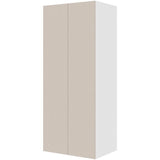 Multi-Living Køkken højskab i Cibo Sabbia 123 tomt H: 195,2 cm D: 60,0 cm - 2 låge - Bredde: 80 cm