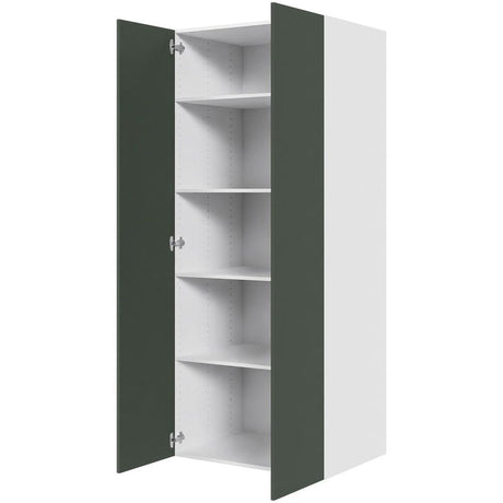 Multi-Living Hyldeskab i Cibo Verde 120 H: 195,2 cm D: 58,0 cm B:80 cm - med 4 hylder og 2 låger