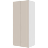 Multi-Living Køkken hyldeskab i Cibo Sabbia 123 H: 195,2 cm D: 60,0 cm - 2 låger inklusiv 4 hylder - Bredde: 80 cm