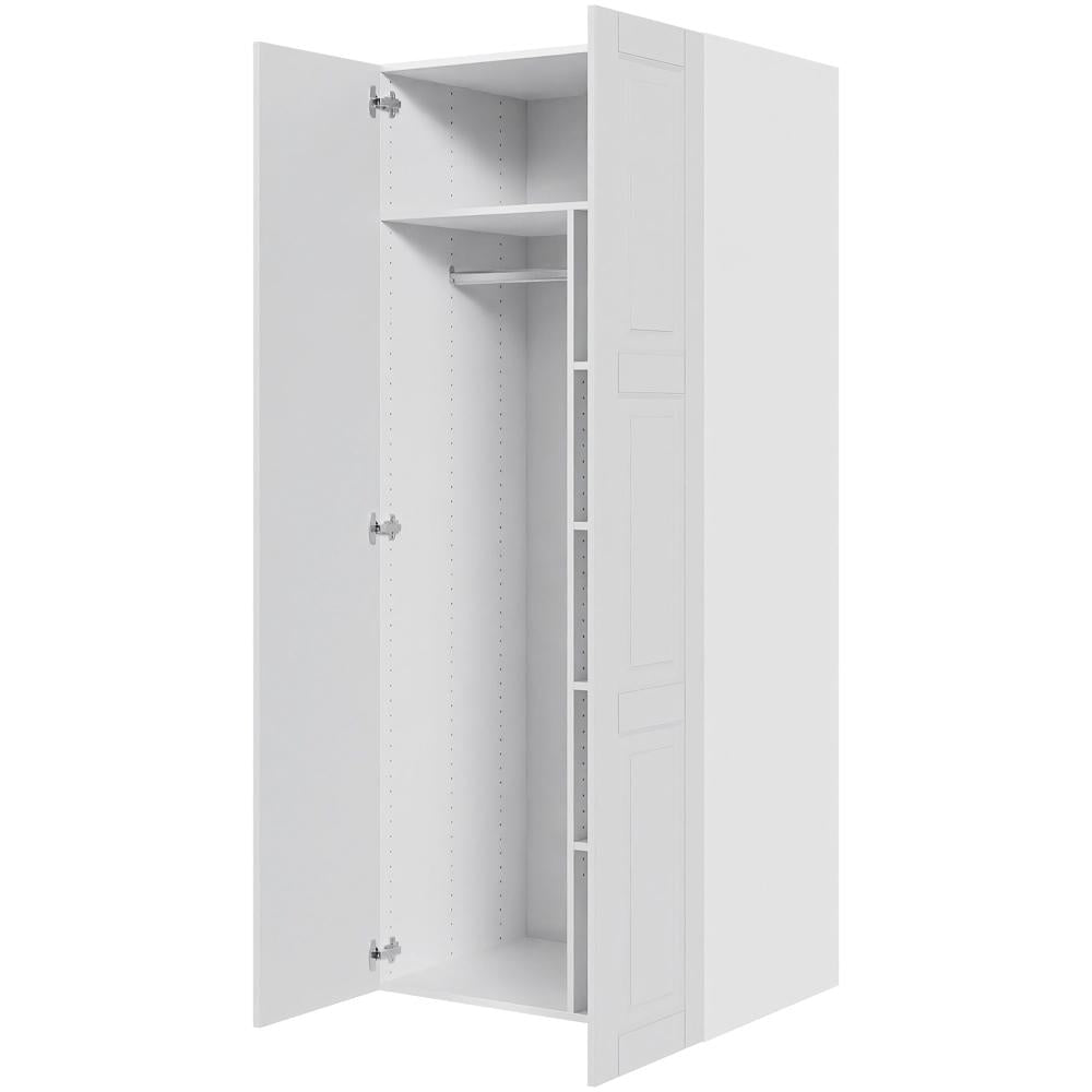 Multi-Living Combiskab i Romantik H: 195,2 cm D: 60,0 cm - 2 låger inklusiv 4 hylde samt 1 oval bøjlestang. - Bredde: 80 cm