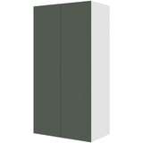Multi-Living Hyldeskab i Cibo Verde 120 H: 195,2 cm D: 58,0 cm B:100 cm - med 4 hylder og 2 låger