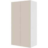 Multi-Living Køkken hyldeskab i Cibo Sabbia 123 H: 195,2 cm D: 60,0 cm - 2 låger inklusiv 4 hylder - Bredde: 100 cm