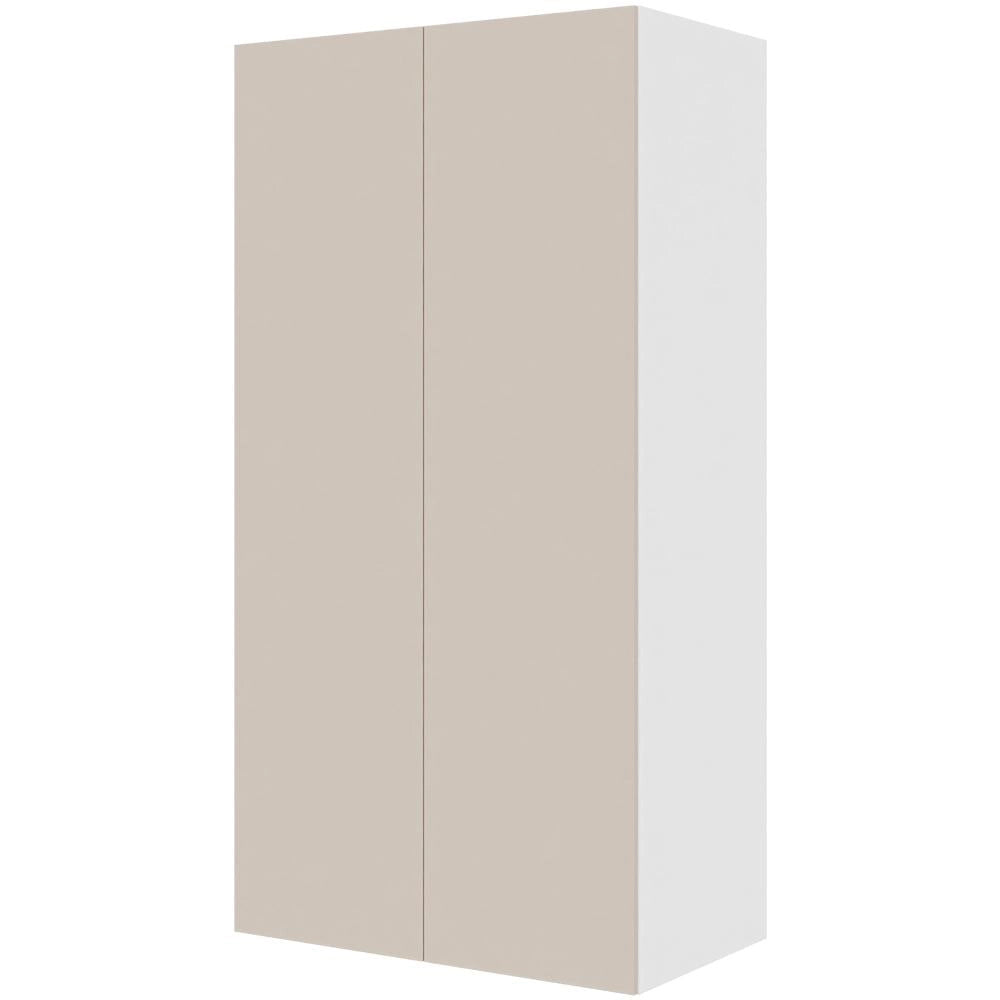 Multi-Living Bøjle/Højskab i Cibo Sabbia 123 H: 195,2 cm D: 60,0 cm - Inklusiv 1 hylde samt 1 oval bøjlestang - Bredde: 100 cm