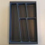 Multi-Living HQ Bestikindeler - koksgrå plast i bredde 40 cm