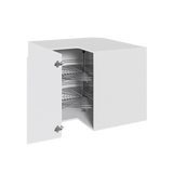 Multi-Living Hjørneskab med knæklåge i Romantik H: 70,4 cm D: 60,0 cm - 2 x 3/4 karrusel - Bredde: 90 cm