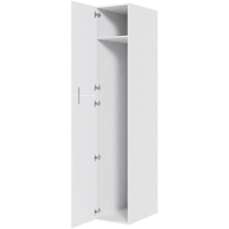 Multi-Living Køkken ekstra højt tomt skab i Hvid Front H: 214,4 cm D: 60,0 cm med 2-delt låge - i bredde: 40 cm