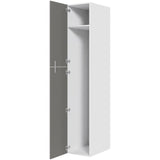 Multi-Living Køkken ekstra højt tomt skab i Cibo Grigio 128 H: 214,4 cm D: 60,0 cm - 2-delt låge - Bredde: 40 cm