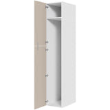 Multi-Living Køkken ekstra højt tomt skab i Cibo Sabbia 123 H: 214,4 cm D: 60,0 cm - 2-delt låge - Bredde: 40 cm