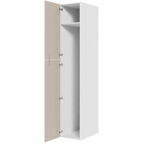 Multi-Living Køkken ekstra højt tomt skab i Cibo Sabbia 123 H: 214,4 cm D: 60,0 cm - 2-delt låge - Bredde: 40 cm