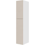 Multi-Living Køkken ekstra højt tomt skab i Cibo Sabbia 123 H: 214,4 cm D: 60,0 cm - 2-delt låge - Bredde: 40 cm