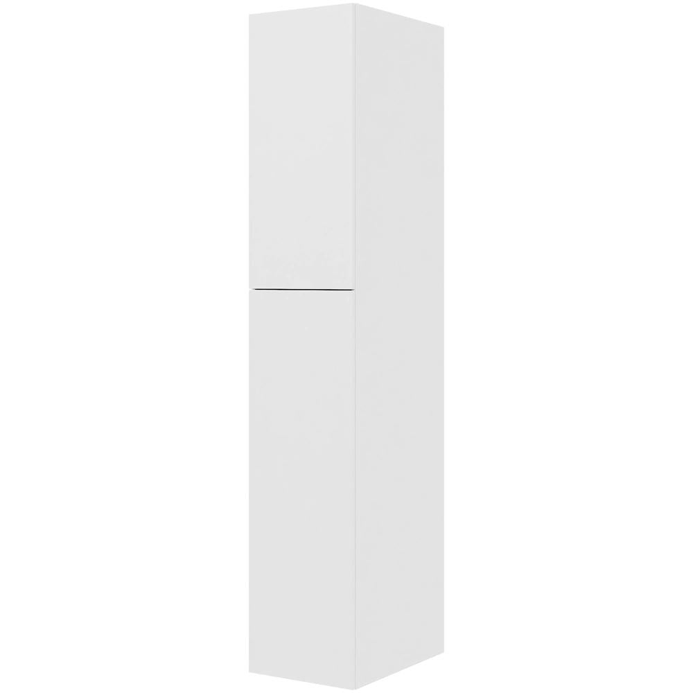 Multi-Living Køkken ekstra højt hyldeskab i Malet Hvid Front H: 214,4 cm D: 60,0 cm - 2 delt låge inklusiv 5 hylder - Bredde: 40 cm