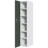 Multi-Living Køkken XL Hyldeskab i Cibo Verde 120 H: 214,4 cm D: 58,0 cm B:40 cm - med 2 låger og 5 hylder