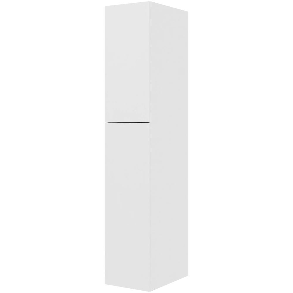 Multi-Living Køkken ekstra højt kosteskab i Malet Hvid Front H: 214,4 cm D: 60,0 cm - Inklusiv 1 hylde, 1 trådreol, 1 slangeholder - Bredde: 40 cm